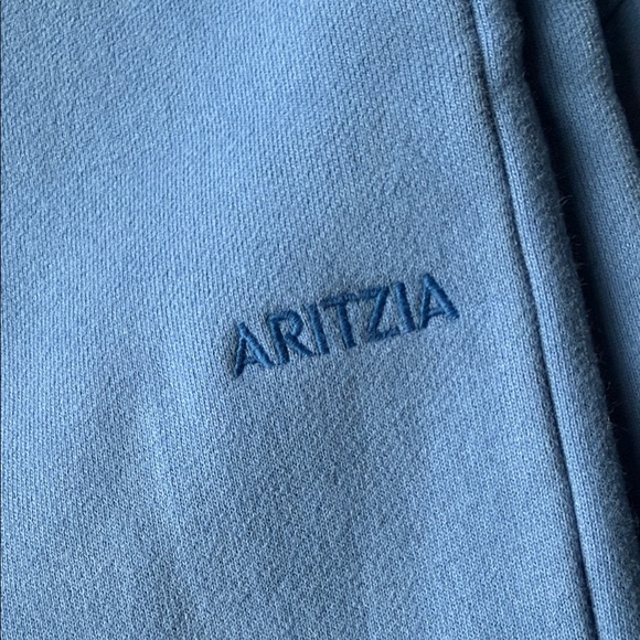 NWT Aritzia Perfect Banded Sweatpants - French Blue XL - Picture 3 of 3